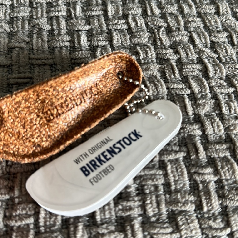Birkenstock signature little sandal sole medal chain